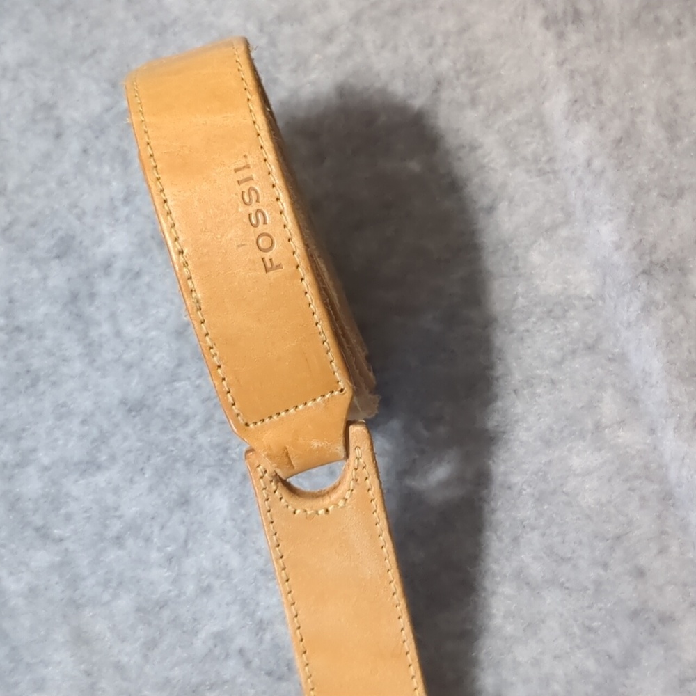 Fossil Leather Belt Women's Size Large - Picture 4 of 11